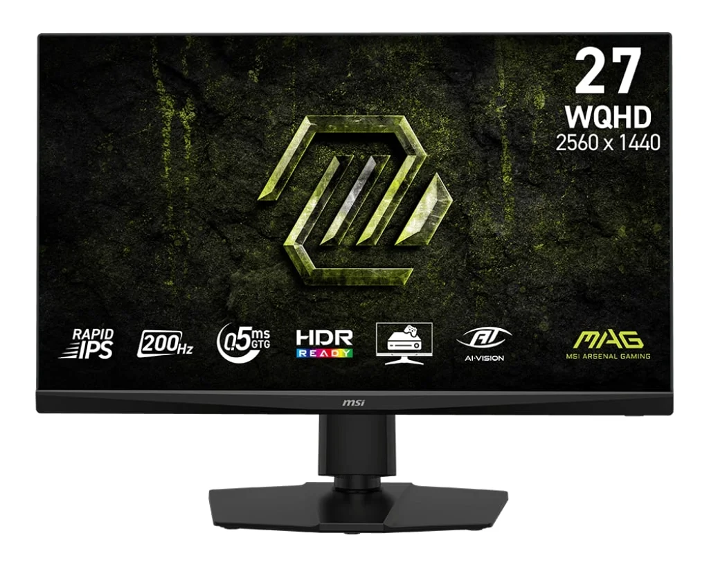 MSI MAG 272QPF E20 27" IPS QHD 200Hz 0,5ms