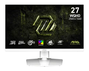 MSI MAG 274QRFW E20 27" QHD IPS 200Hz 0.5ms bílý