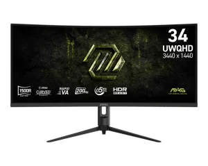 MSI MAG 342CQRF E20 34" WQHD VA 200Hz 0,5ms