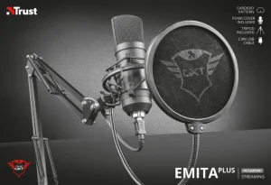 TRUST GXT252 EMITA PLUS MICROPHONE - obrázek 2