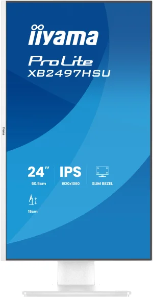 iiyama ProLite XB2497HSU-W1 23,8" IPS FHD 120Hz 4ms bílý - obrázek 8