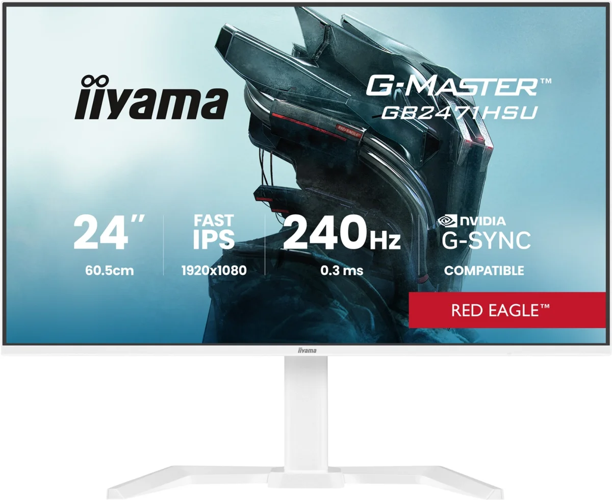 IIYAMA G-Master GB2471HSU-W1 23,8" IPS FHD 240Hz 0,3ms bílý