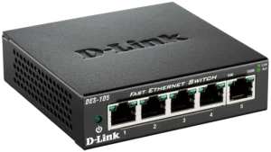D-Link DES-105 switch 5-port 10/100 Mbps - obrázek 2
