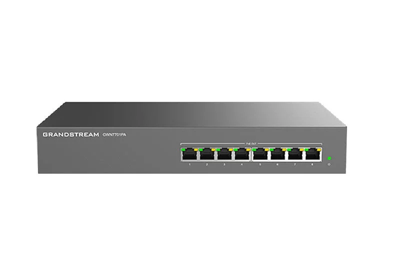Grandstream GWN7701PA switch 8 portů PoE