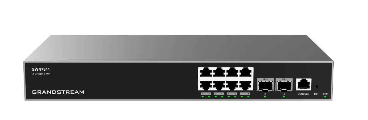 Grandstream GWN7811 L3 spravovaný switch 8 portů