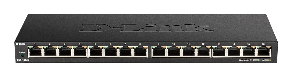 D-Link DGS-1016S 16x Gigabit nespravovaný switch