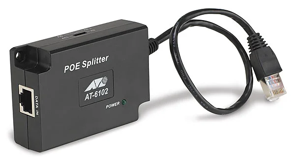 Allied Telesis  Gb POE Splitter,802.3af AT-6102G