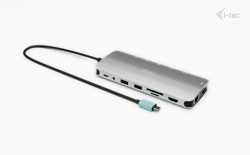 i-tec USB-C Metal Nano dokovací stanice, 3x HDMI, 140W