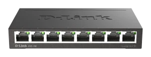 D-Link DGS-108 kovový 8-port 10/100/1000 Switch