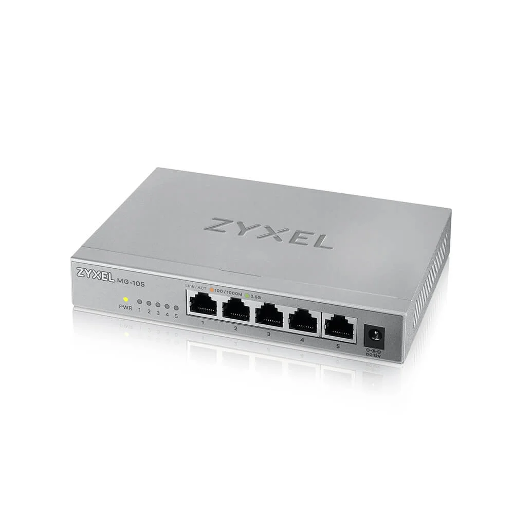 ZYXEL MG-105 5portový 2,5G switch
