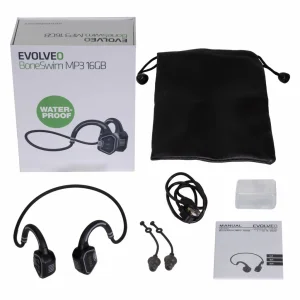 EVOLVEO BoneSwim MP3 16GB, bezdrátová sluchátka - obrázek 2