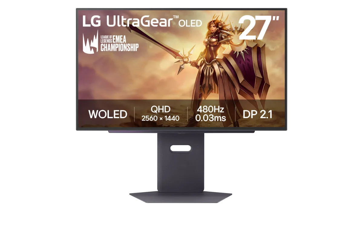 LG UltraGear 27GX790A-B 26,5" OLED QHD 480Hz 0,03ms