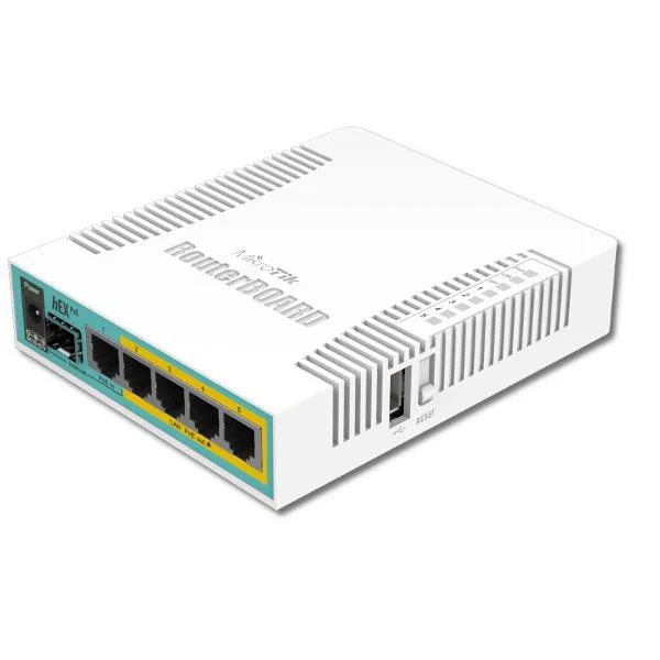 Mikrotik hEX RB960PGS 800MHz 128MB 5x LAN