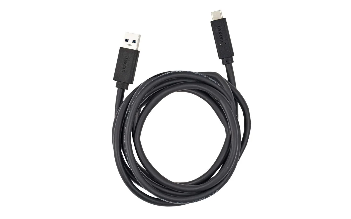 Wacom Cintiq Pro USB-C to A cable 1.8M