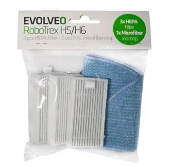 EVOLVEO RoboTrex H5/H6 HEPA filtr a mopová utěrka