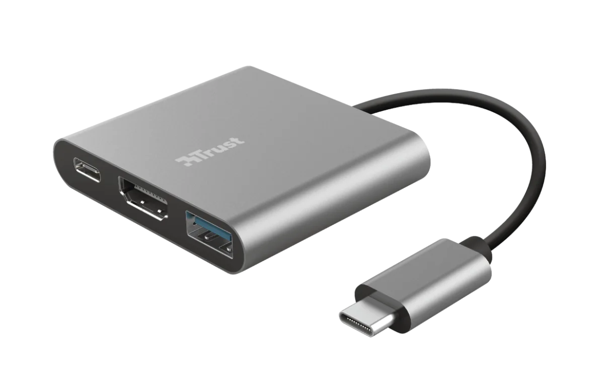 TRUST DALYX 3-IN-1 USB-C ADAPTER