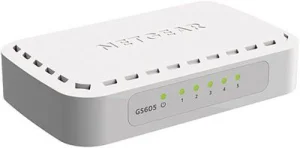 NETGEAR GS605 5x gigabitový desktop switch