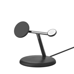 Belkin BOOST CHARGE PRO Qi2, 15W 3v1 magnetický stojan, černý - obrázek 2