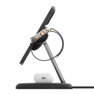 Belkin BOOST CHARGE PRO Qi2, 15W 3v1 magnetický stojan, černý - obrázek 4