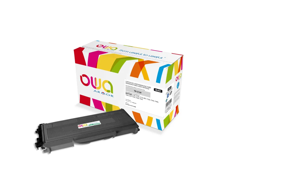 Toner Brother TN-2120 černý 2600 stran (OWA Armor)