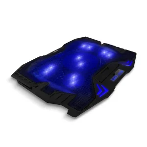 EVOLVEO Ania 5 chladicí podložka s 5 ventilátory a modrým podsvícením - obrázek 3