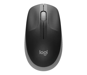 Logitech M190/Kancelářská/Optická/1 000 DPI/Bezdrátová USB/Šedá