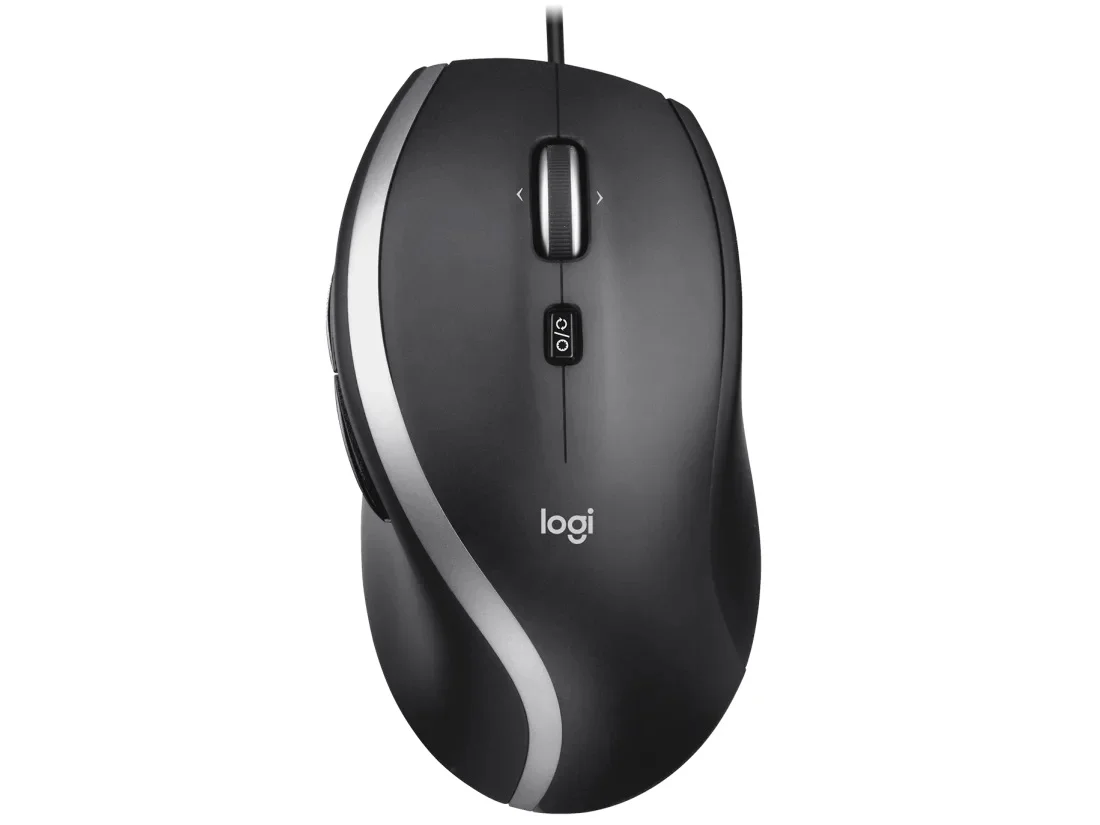 Logitech M500s/Kancelářská/Optická/Pro praváky/4 000 DPI/Drátová USB/Černá