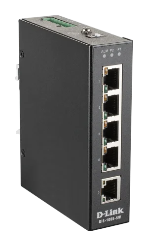 D-Link DIS-100E-5W průmyslový switch 5 portů
