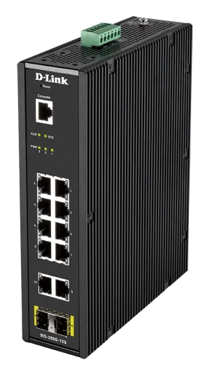 D-Link DIS-200G-12S Industrial L2 smart manage switch - obrázek 2
