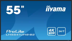 55" iiyama LH5541UHS-B2:IPS,4K UHD,500cd,repro