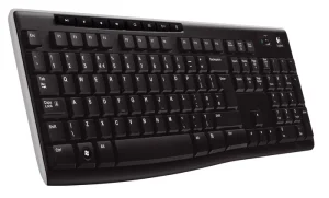 Logitech K270/Bezdrátová USB/CZ-SK layout/Černá - obrázek 4