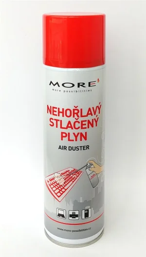 ARMOR Stlačený nehořlavý! vzduch plyn MORE (400g), plyn nezamrzá, nekondenzuje, NEW model ES č. 51