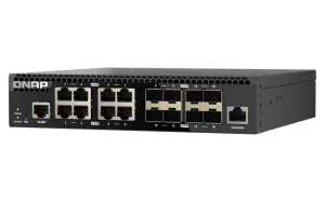 QNAP switch QSW-3216R-8S8T (8x 10G GbE porty + 8x 10G SFP+ porty, poloviční šířka) - obrázek 2