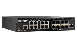 QNAP switch QSW-3216R-8S8T (8x 10G GbE porty + 8x 10G SFP+ porty, poloviční šířka) - obrázek 6