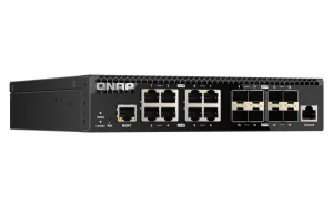 QNAP switch QSW-3216R-8S8T (8x 10G GbE porty + 8x 10G SFP+ porty, poloviční šířka) - obrázek 9