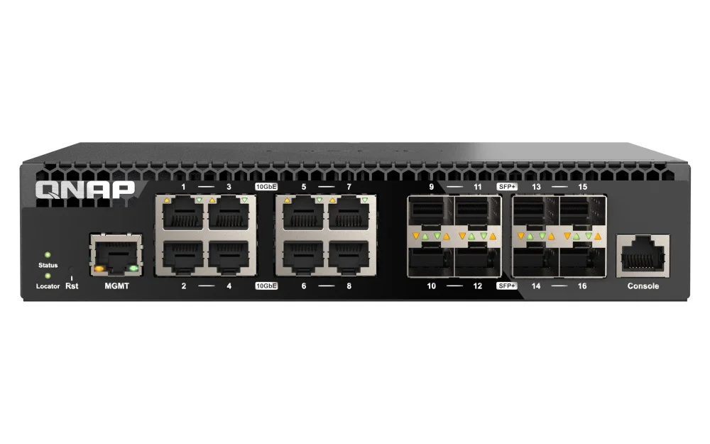 QNAP QSW-M3216R-8S8T switch 16x 10GbE