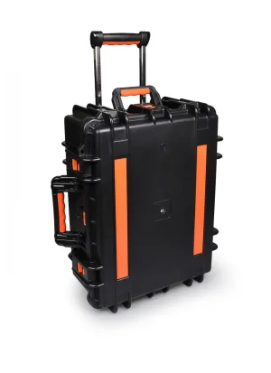 PORT CONNECT Rolling charging cabinet, nabíjecí přepravní kufr na kolečkách pro 12 zařízení, černý - obrázek 3