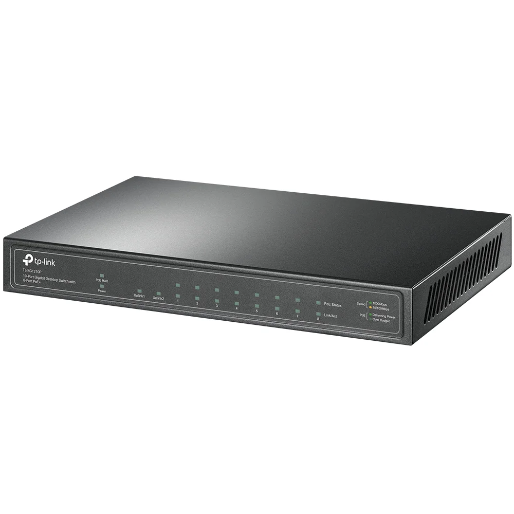 TP-Link TL-SG1210P 8x Gb PoE+ switch
