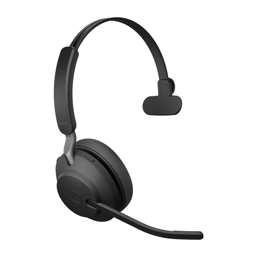 Jabra Evolve2 65/Mono/BT/Bezdrát/MS/Černá