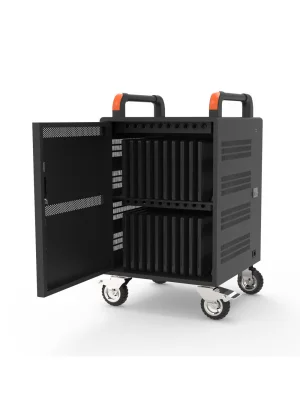 PORT CONNECT CHARGING CABINET 20 Notebooks + RACK 1xU 19’’, černý - obrázek 2