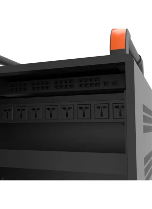PORT CONNECT CHARGING CABINET 20 Notebooks + RACK 1xU 19’’, černý - obrázek 4