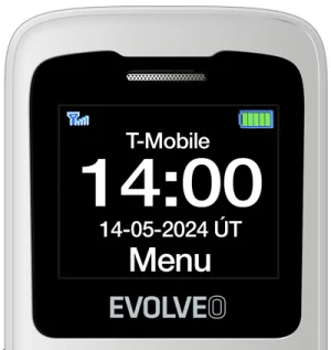 EVOLVEO EasyPhone ID, mobilní telefon pro seniory, bílá - obrázek 5