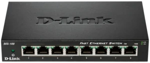 D-Link DES-108 8-portový switch 10/100 Mbps