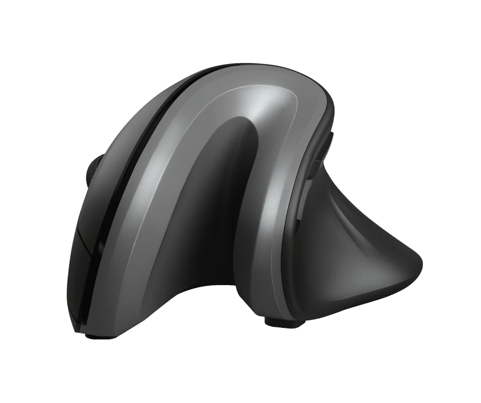 TRUST VERRO/Vertikální/Optická/Pro praváky/1 600 DPI/Bezdrátová USB/Černá