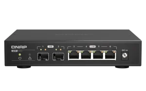 QNAP switch QSW-2104-2S (4x 2,5GbE RJ45 a 2x 10GbE SFP+)