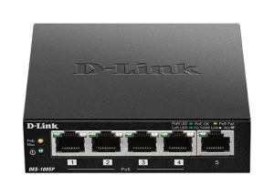 D-Link DES-1005P 5port 10/100 switch 4xPoE 60W