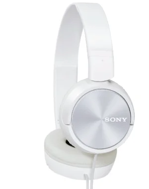 SONY sluchátka MDR-ZX310 bílé
