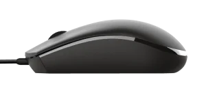 TRUST BASI/Kancelářská/Optická/1 200 DPI/Drátová USB/Černá - obrázek 3