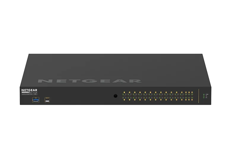 NETGEAR M4250-26G4XF-POE+ spravovaný switch