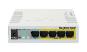 MikroTik CSS106-1G-4P-1S - 5x 1G, 1x SFP, PoE - obrázek 2